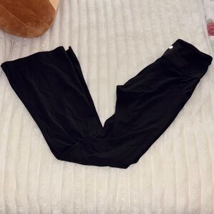 lululemon athletica Black Flared Leg Pants